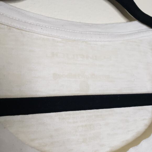 Journey| Scarab White Faded Burnout Tee - Picture 5 of 13